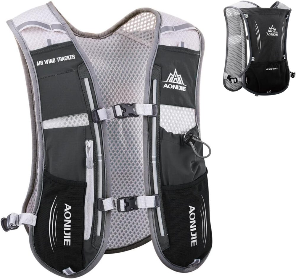 TRIWONDER Running Hydration Vest Water Pack Backpack for Women Men 5.5L 5L Runner Trail Race Marathon Cycling Hiking Jogging